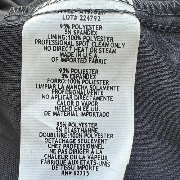 Betsy & Adam Beaded Gown Cognac Black Tie Formal MOTB Gala Old Money Elegant 14W - Picture 9 of 14